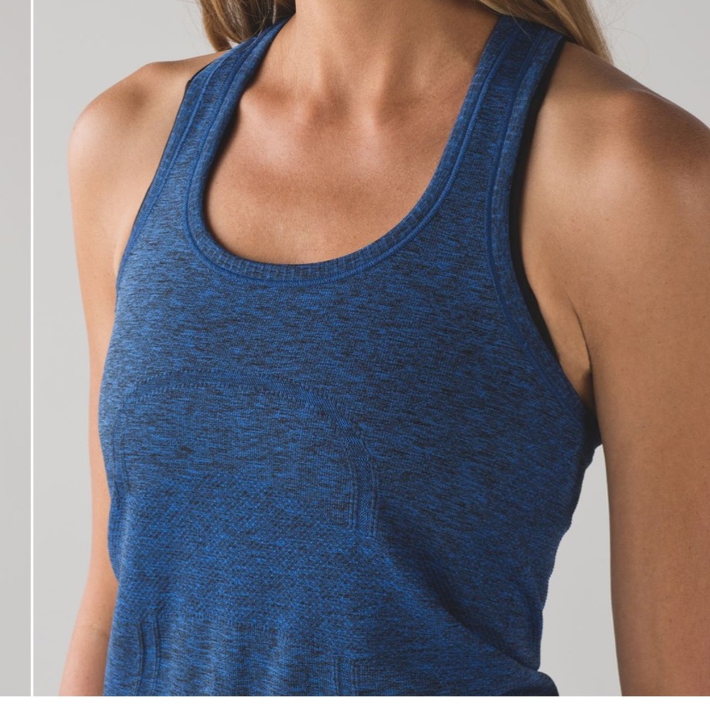 New Lululemon 🍋 Swiftly Tech Racerback Blue SZ 4